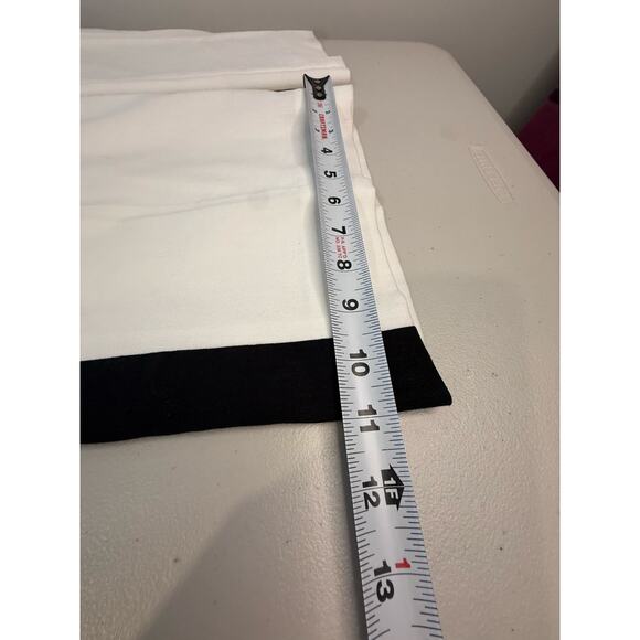 Anthropology Leifsdottir Linen Wide Leg Pants Lined  | Black Side Stripe Size 2 - Picture 11 of 11